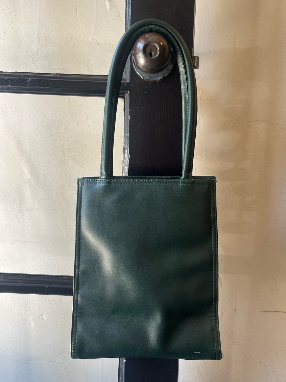 Lovely Vintage 90’s Forest Green Handbag